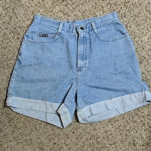 Vintage Riders by Lee 12" High Waisted Cuff Shorts